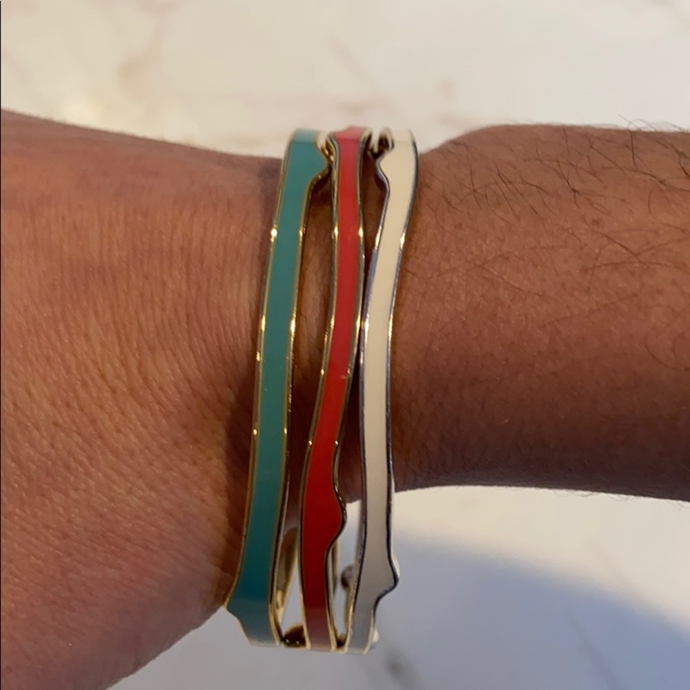 Stella & Dot Multicolored Stacking Bangles - image 1